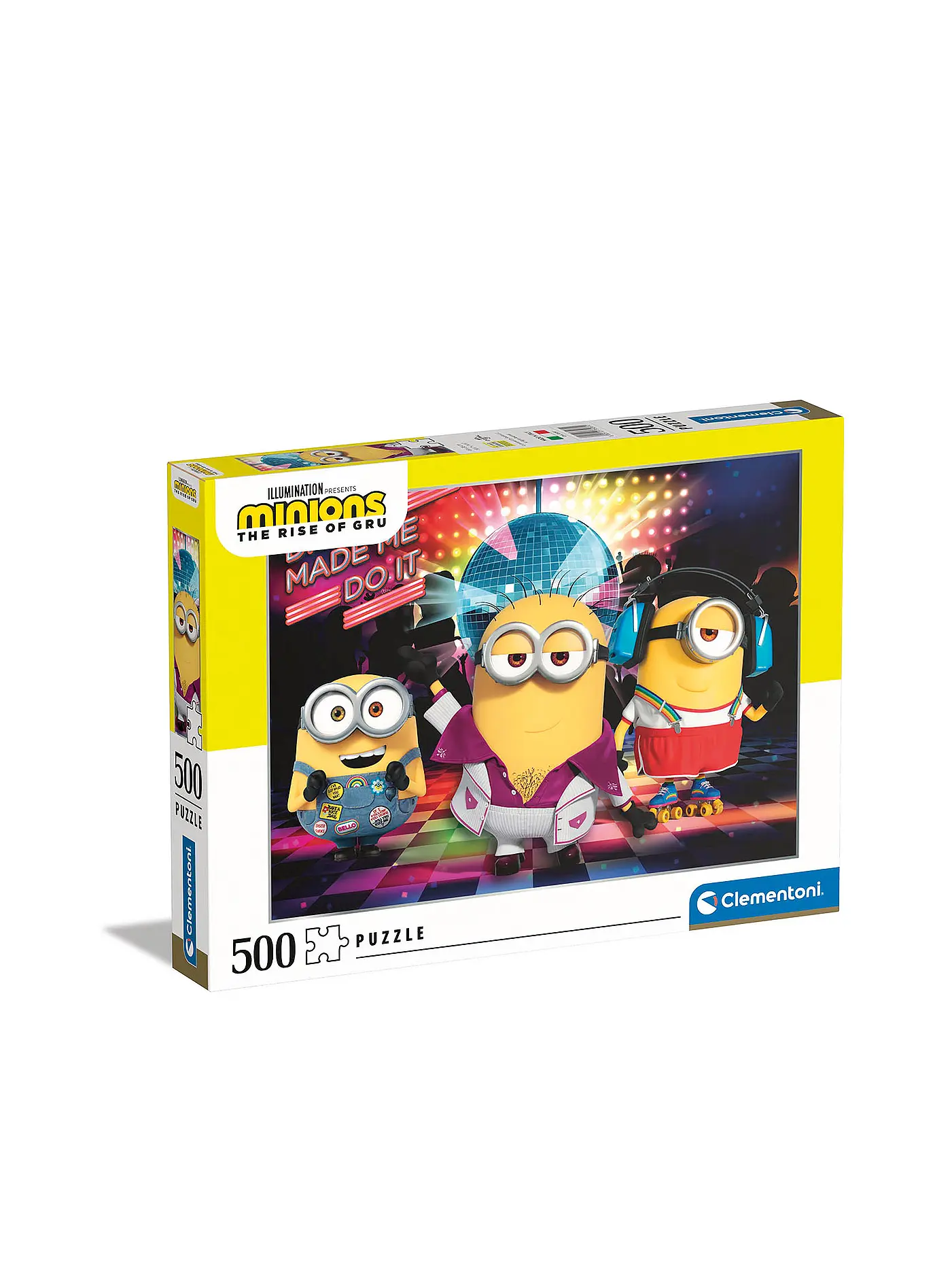 CLEMENTONI | Puzzle - Minions - The Rise of Gru 500 Teile | 